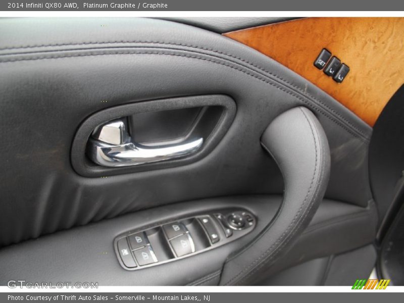 Platinum Graphite / Graphite 2014 Infiniti QX80 AWD