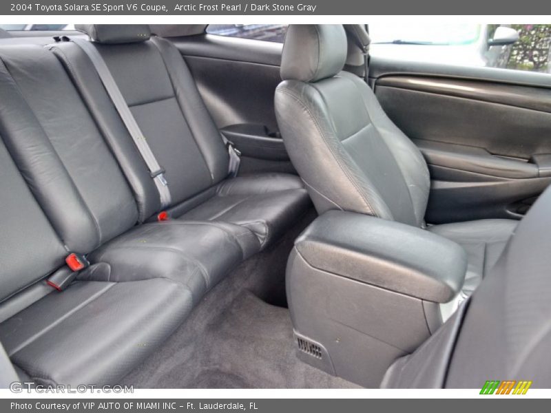 Arctic Frost Pearl / Dark Stone Gray 2004 Toyota Solara SE Sport V6 Coupe