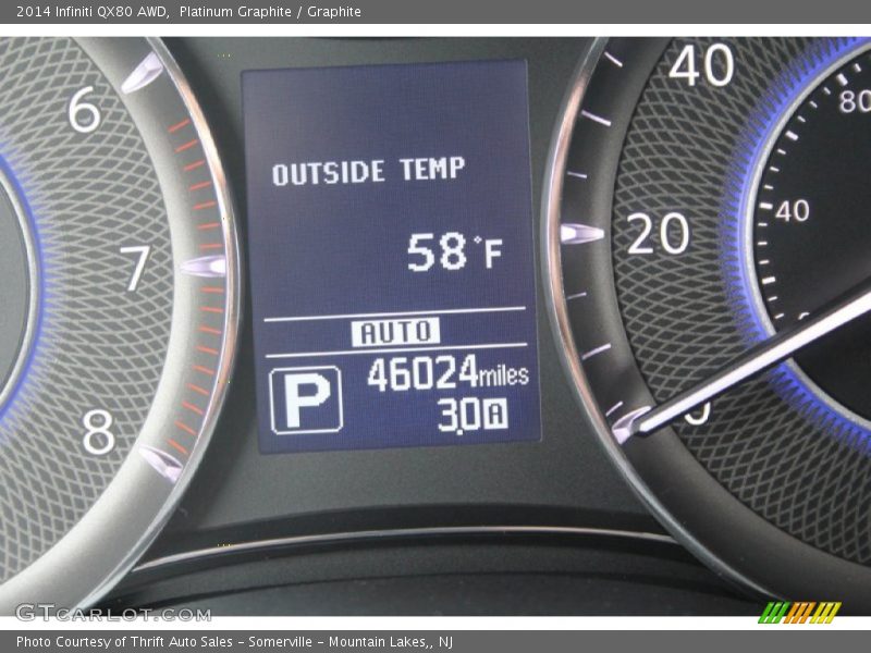 Platinum Graphite / Graphite 2014 Infiniti QX80 AWD