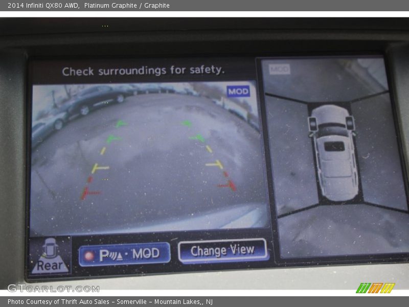 Platinum Graphite / Graphite 2014 Infiniti QX80 AWD