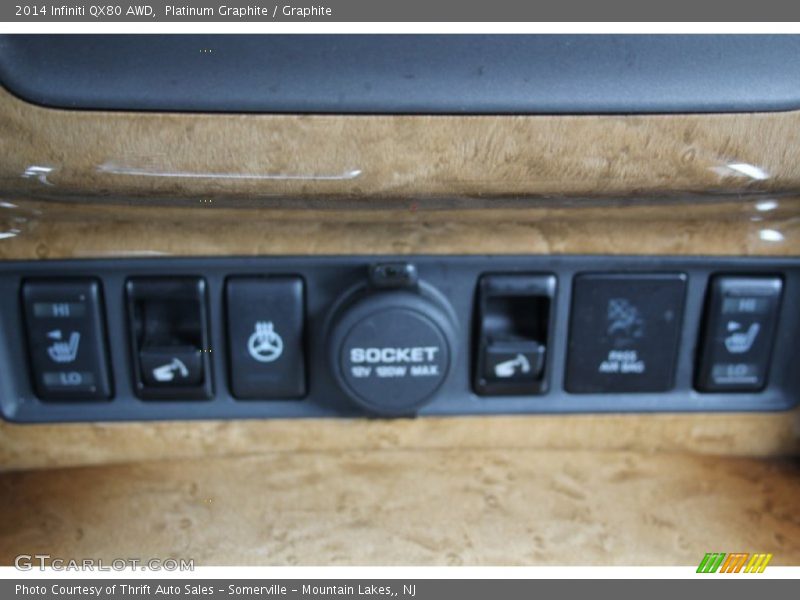 Platinum Graphite / Graphite 2014 Infiniti QX80 AWD