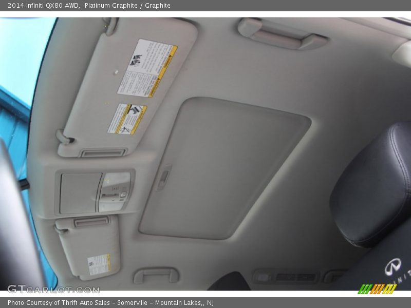 Platinum Graphite / Graphite 2014 Infiniti QX80 AWD