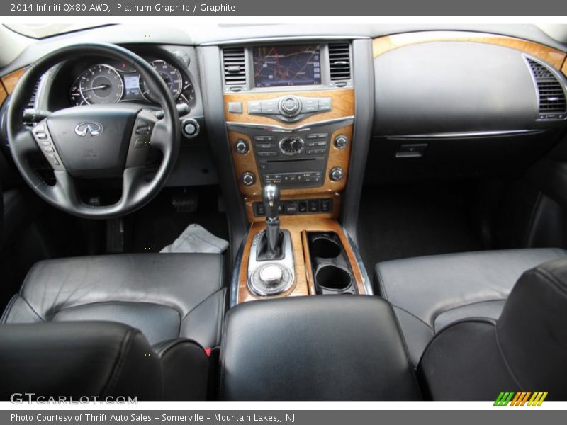 Platinum Graphite / Graphite 2014 Infiniti QX80 AWD
