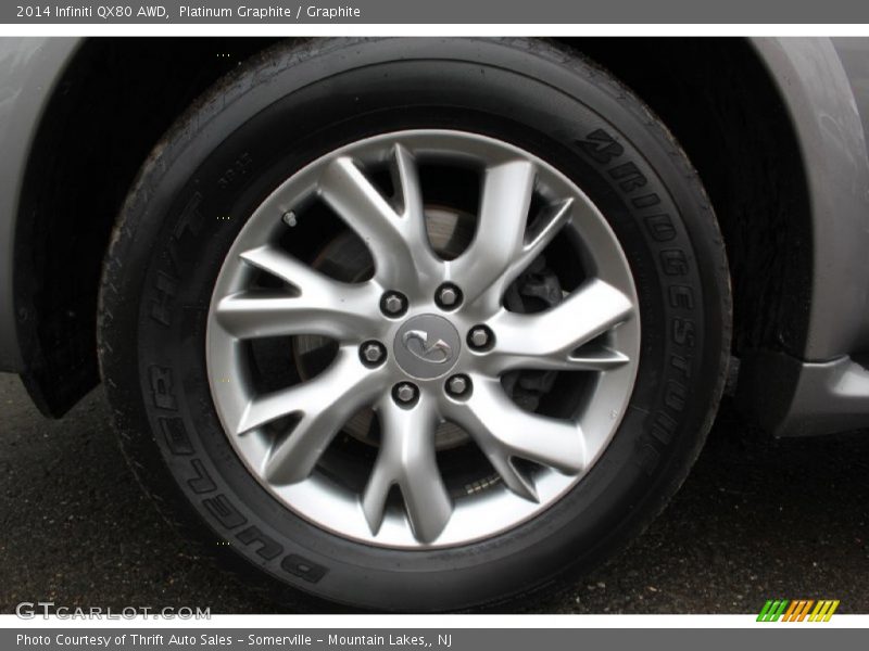 Platinum Graphite / Graphite 2014 Infiniti QX80 AWD