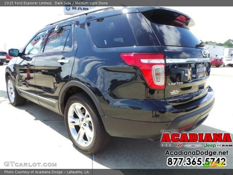Dark Side / Medium Light Stone 2015 Ford Explorer Limited