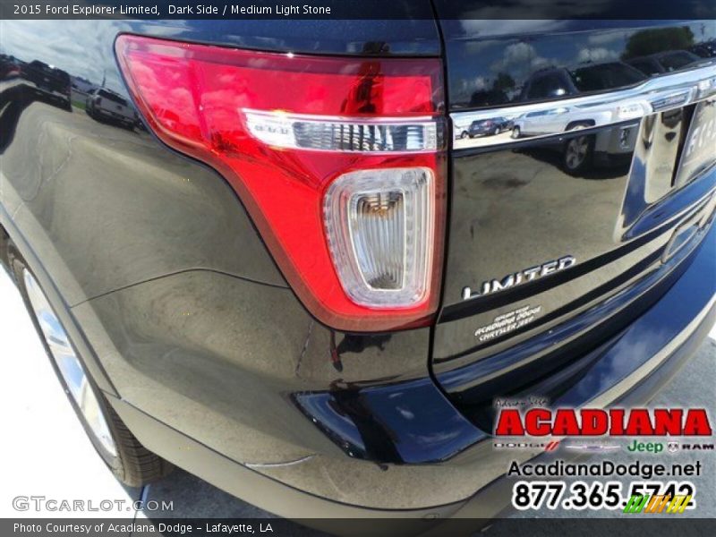 Dark Side / Medium Light Stone 2015 Ford Explorer Limited