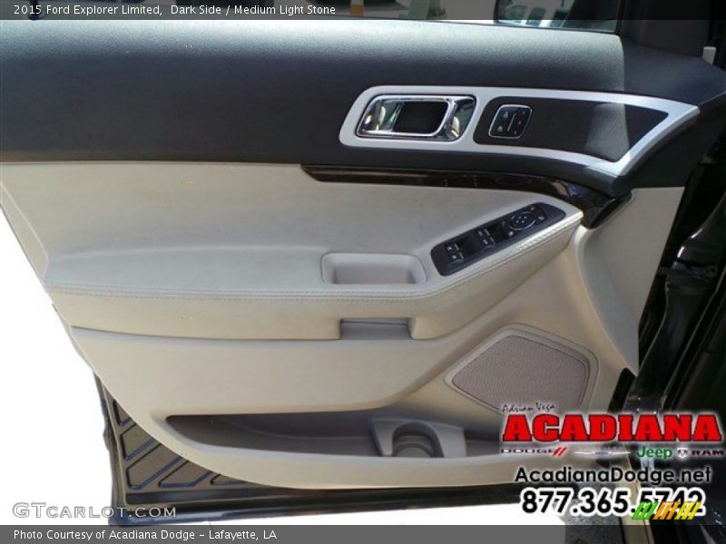 Dark Side / Medium Light Stone 2015 Ford Explorer Limited