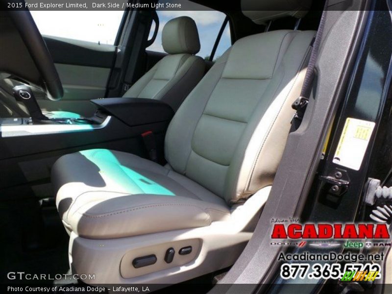 Dark Side / Medium Light Stone 2015 Ford Explorer Limited