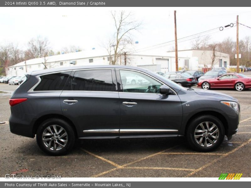 Diamond Slate / Graphite 2014 Infiniti QX60 3.5 AWD
