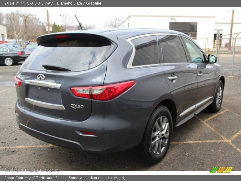 Diamond Slate / Graphite 2014 Infiniti QX60 3.5 AWD