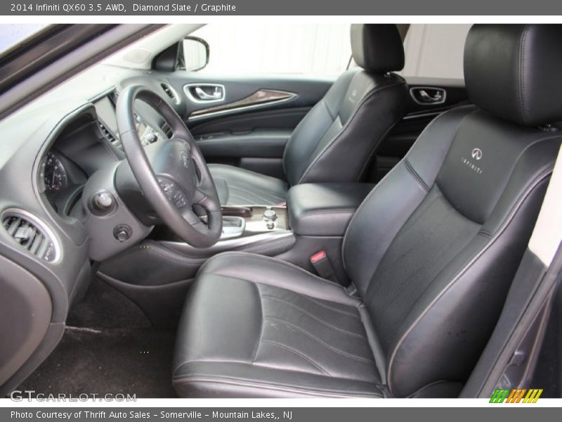 Diamond Slate / Graphite 2014 Infiniti QX60 3.5 AWD