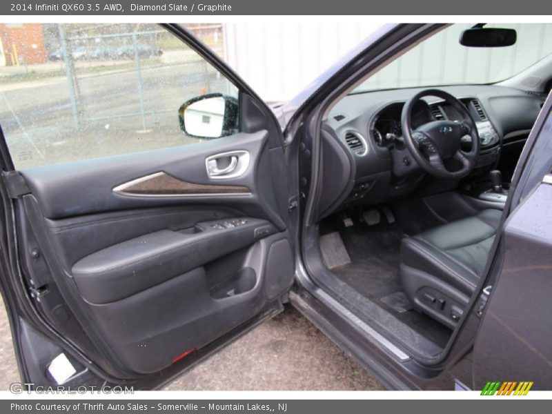 Diamond Slate / Graphite 2014 Infiniti QX60 3.5 AWD