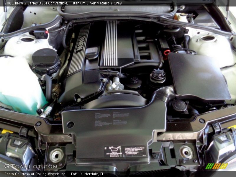  2001 3 Series 325i Convertible Engine - 2.5L DOHC 24V Inline 6 Cylinder