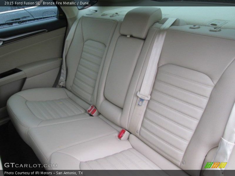 Bronze Fire Metallic / Dune 2015 Ford Fusion SE