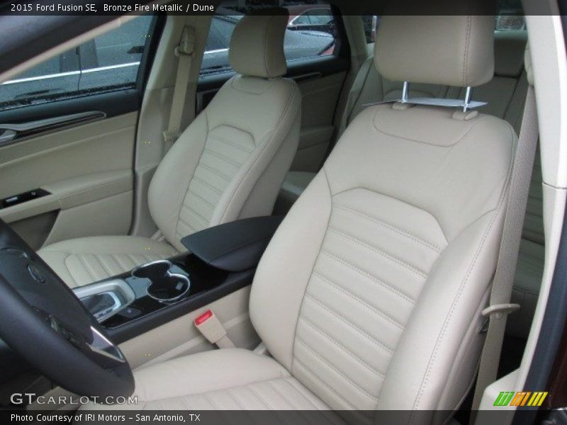 Bronze Fire Metallic / Dune 2015 Ford Fusion SE