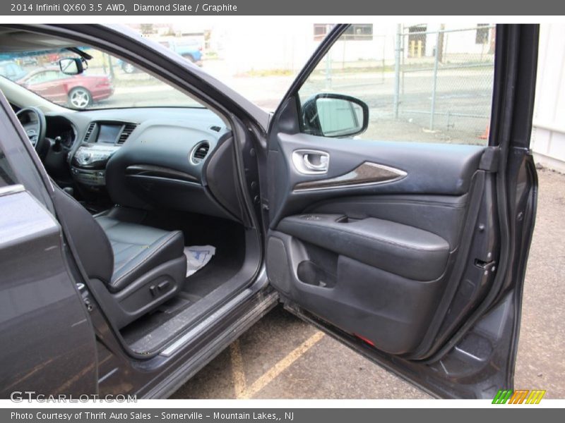 Diamond Slate / Graphite 2014 Infiniti QX60 3.5 AWD