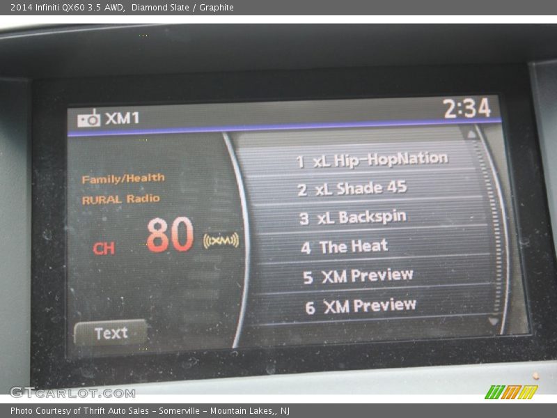 Diamond Slate / Graphite 2014 Infiniti QX60 3.5 AWD