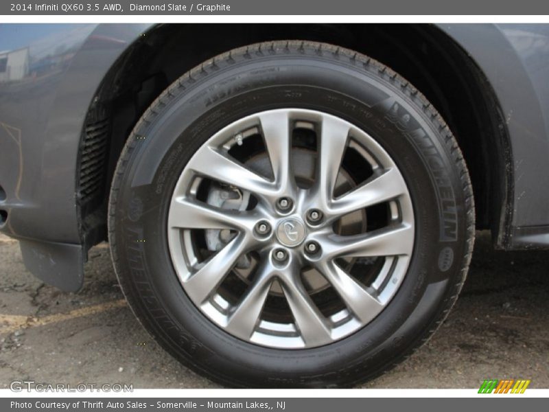 Diamond Slate / Graphite 2014 Infiniti QX60 3.5 AWD