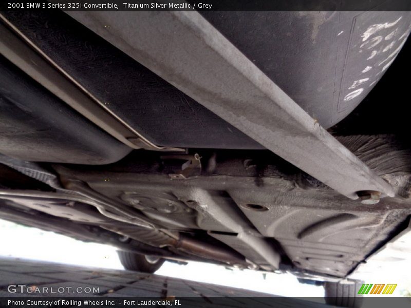 Undercarriage of 2001 3 Series 325i Convertible