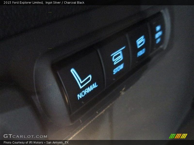 Ingot Silver / Charcoal Black 2015 Ford Explorer Limited