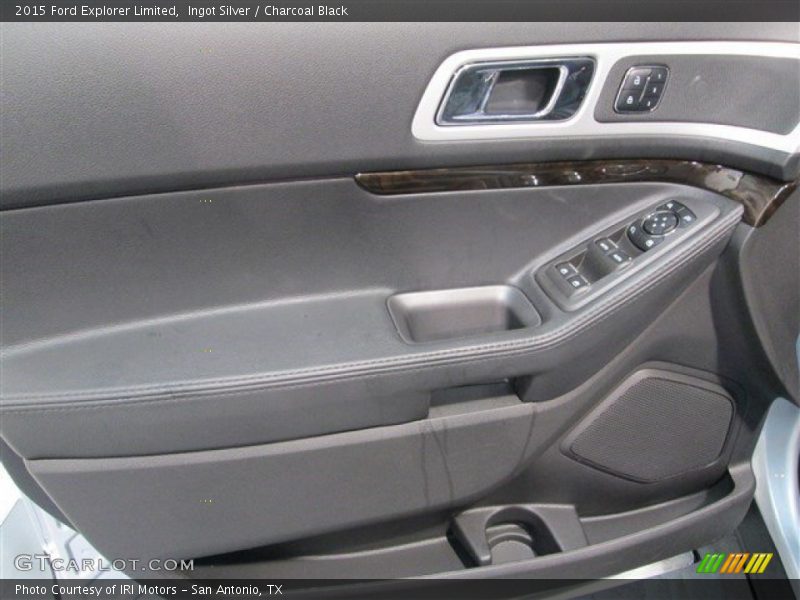 Ingot Silver / Charcoal Black 2015 Ford Explorer Limited