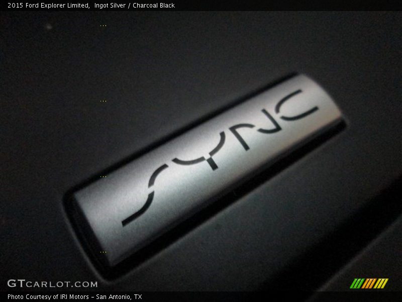 Ingot Silver / Charcoal Black 2015 Ford Explorer Limited