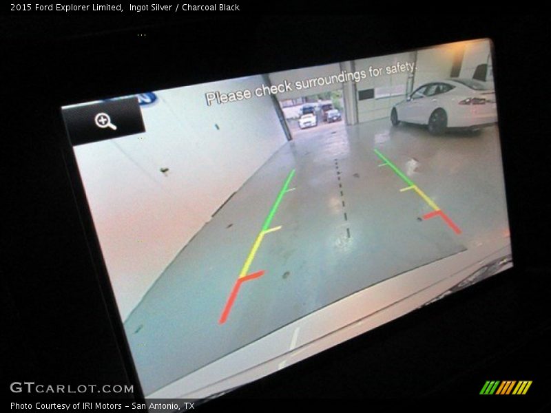 Ingot Silver / Charcoal Black 2015 Ford Explorer Limited