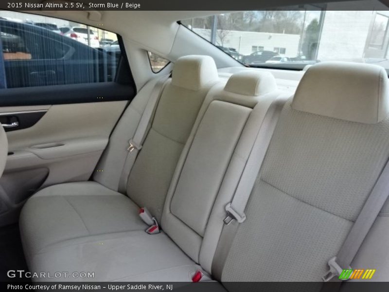 Storm Blue / Beige 2015 Nissan Altima 2.5 SV