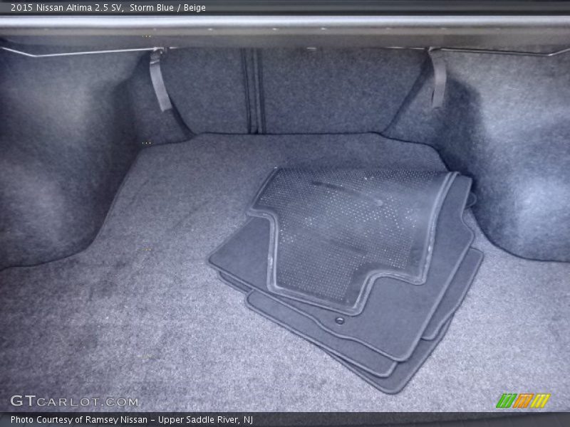 Storm Blue / Beige 2015 Nissan Altima 2.5 SV