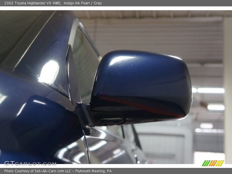 Indigo Ink Pearl / Gray 2002 Toyota Highlander V6 4WD