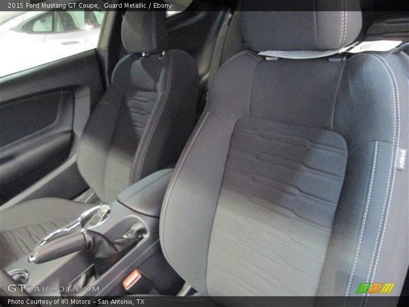 Guard Metallic / Ebony 2015 Ford Mustang GT Coupe