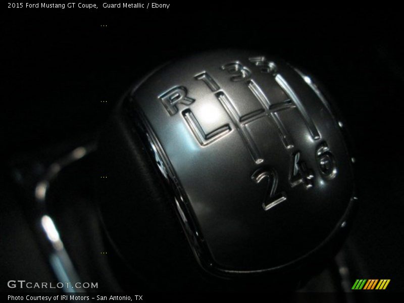 Guard Metallic / Ebony 2015 Ford Mustang GT Coupe