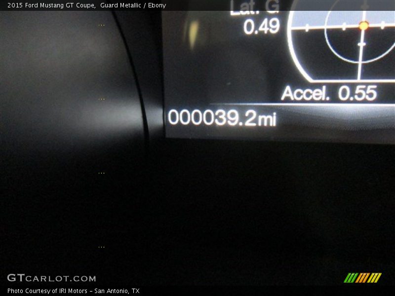 Guard Metallic / Ebony 2015 Ford Mustang GT Coupe