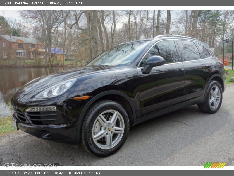 Black / Luxor Beige 2011 Porsche Cayenne S