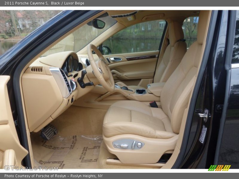 Black / Luxor Beige 2011 Porsche Cayenne S