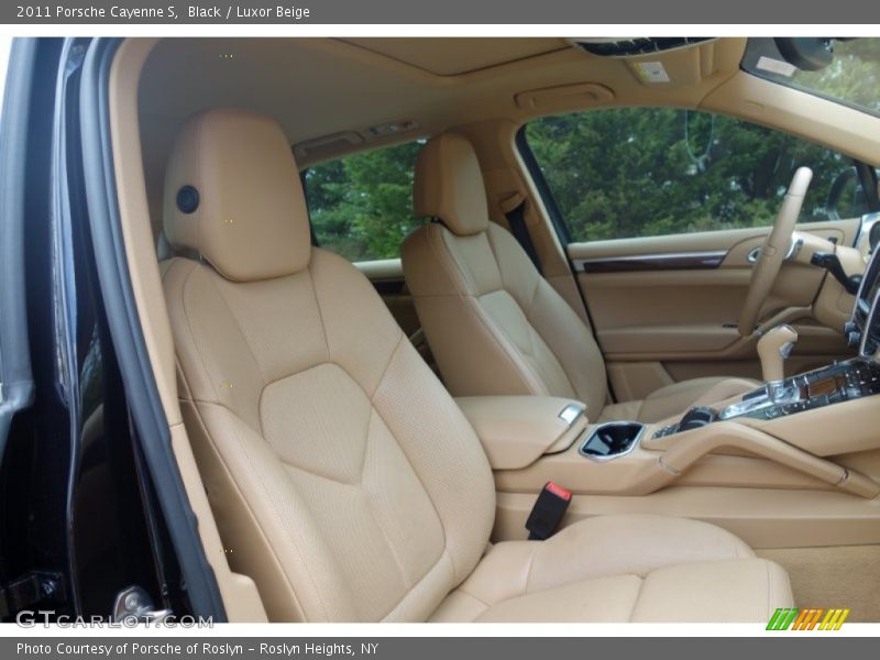 Black / Luxor Beige 2011 Porsche Cayenne S