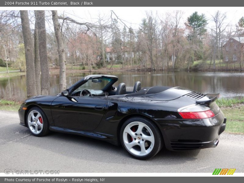 Black / Black 2004 Porsche 911 Turbo Cabriolet