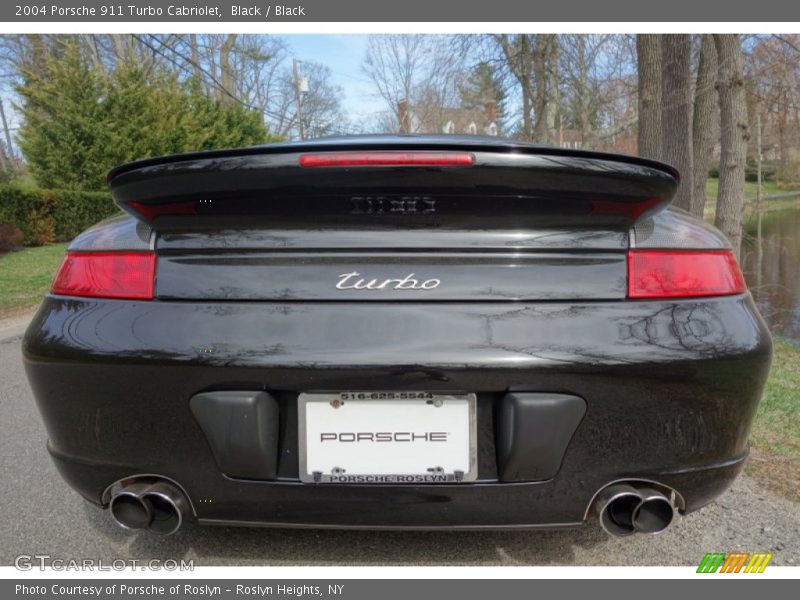 Black / Black 2004 Porsche 911 Turbo Cabriolet