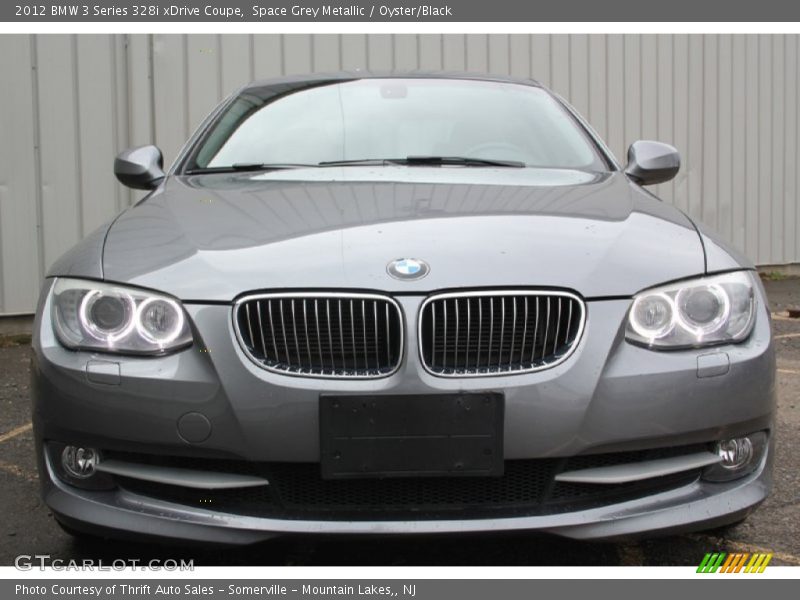 Space Grey Metallic / Oyster/Black 2012 BMW 3 Series 328i xDrive Coupe