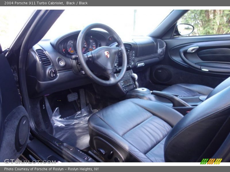 Black / Black 2004 Porsche 911 Turbo Cabriolet