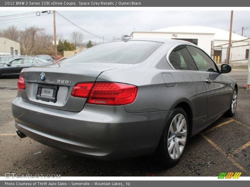 Space Grey Metallic / Oyster/Black 2012 BMW 3 Series 328i xDrive Coupe