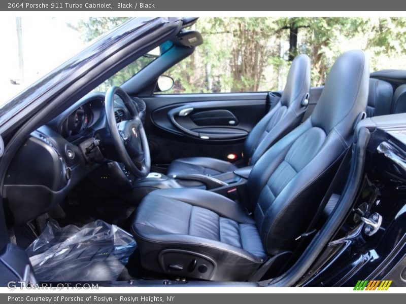 Black / Black 2004 Porsche 911 Turbo Cabriolet