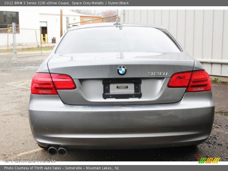 Space Grey Metallic / Oyster/Black 2012 BMW 3 Series 328i xDrive Coupe