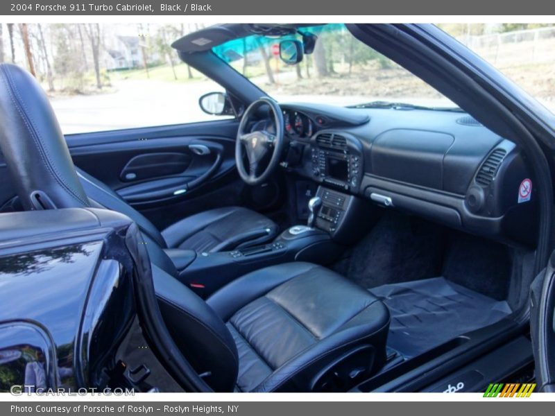 Black / Black 2004 Porsche 911 Turbo Cabriolet