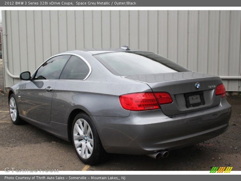 Space Grey Metallic / Oyster/Black 2012 BMW 3 Series 328i xDrive Coupe
