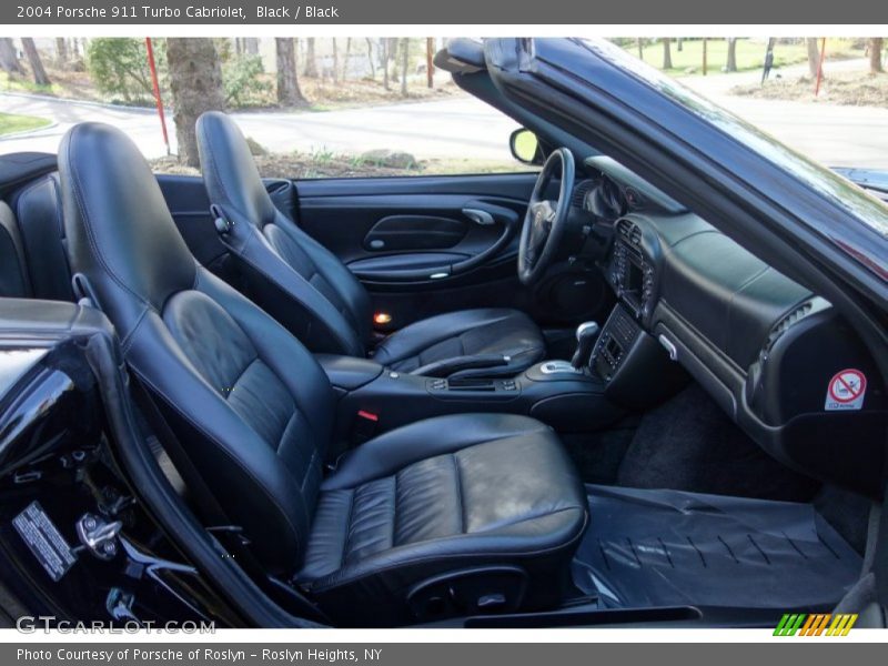 Black / Black 2004 Porsche 911 Turbo Cabriolet