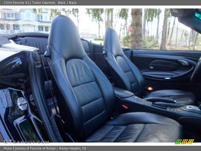 Black / Black 2004 Porsche 911 Turbo Cabriolet