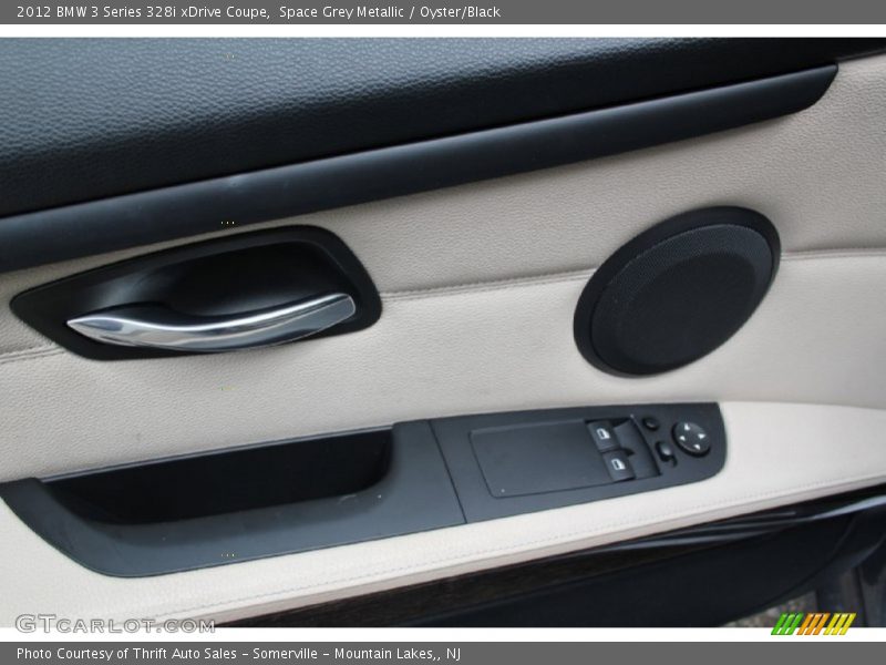 Space Grey Metallic / Oyster/Black 2012 BMW 3 Series 328i xDrive Coupe