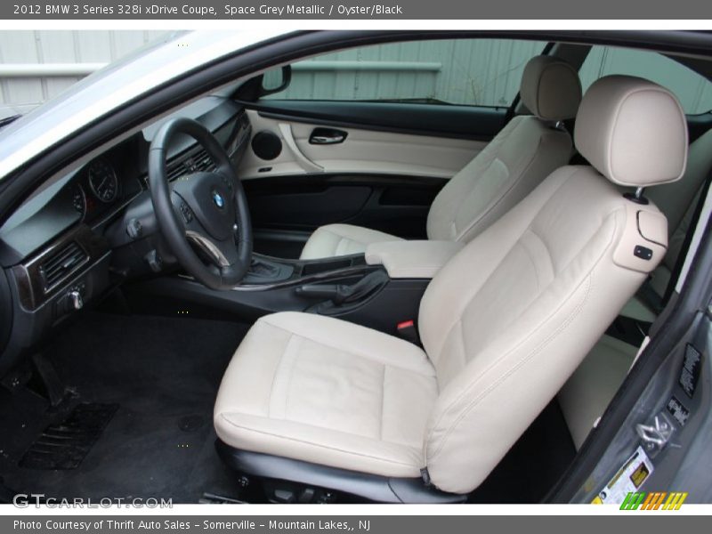 Space Grey Metallic / Oyster/Black 2012 BMW 3 Series 328i xDrive Coupe