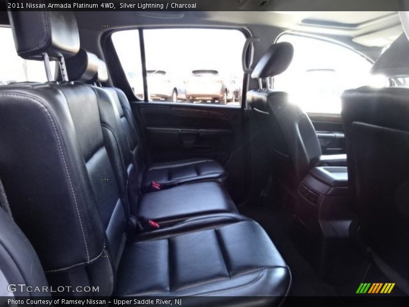 Silver Lightning / Charcoal 2011 Nissan Armada Platinum 4WD